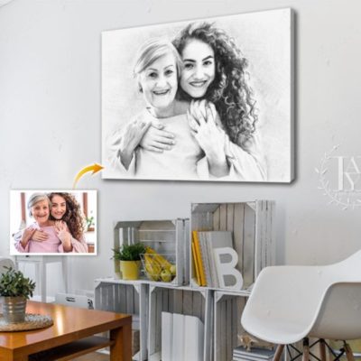 custom canvas best family gift