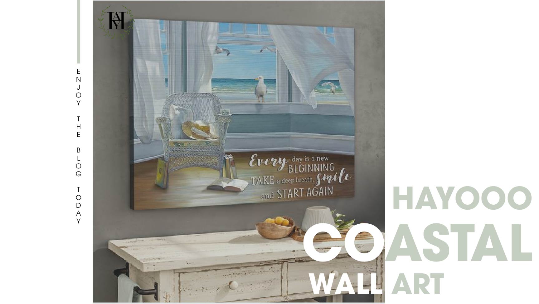 Hayooo Coastal Wall Art