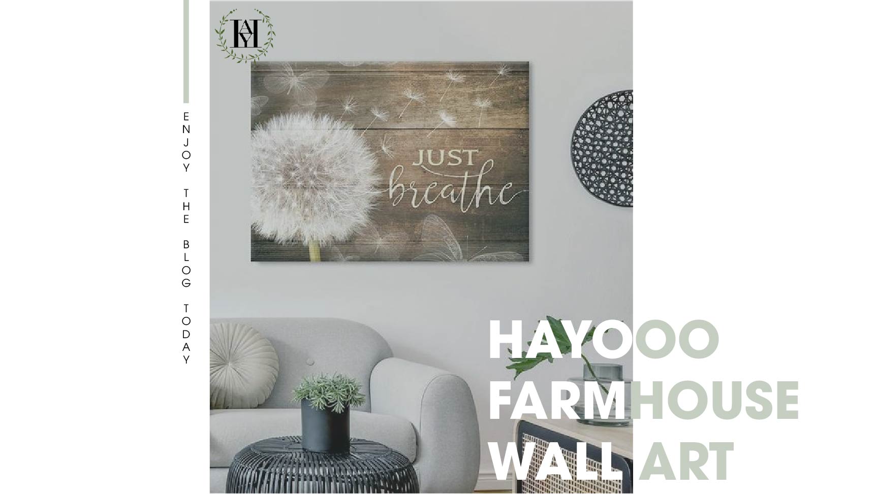 Hayooo Farmhouse Wall Art