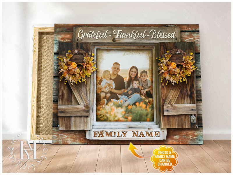 Family photo canvas