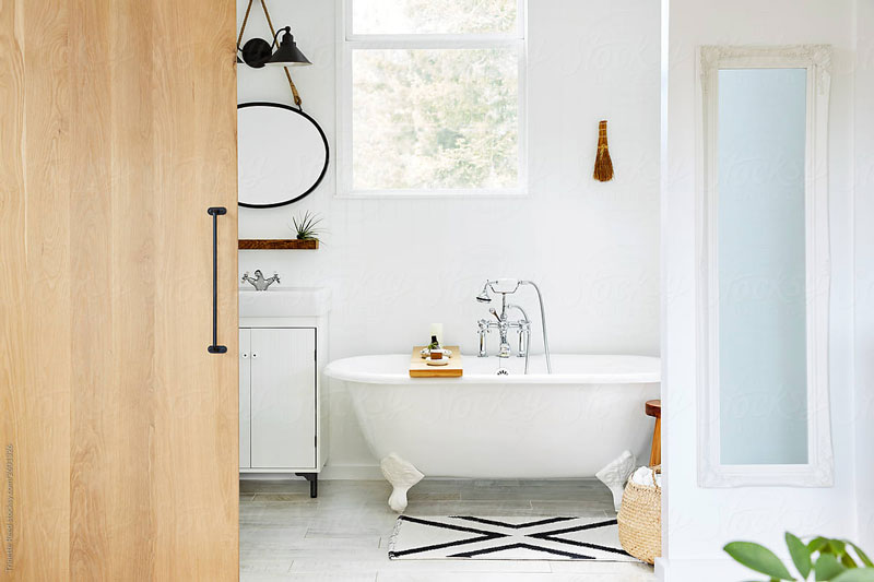 farmhouse bathroom