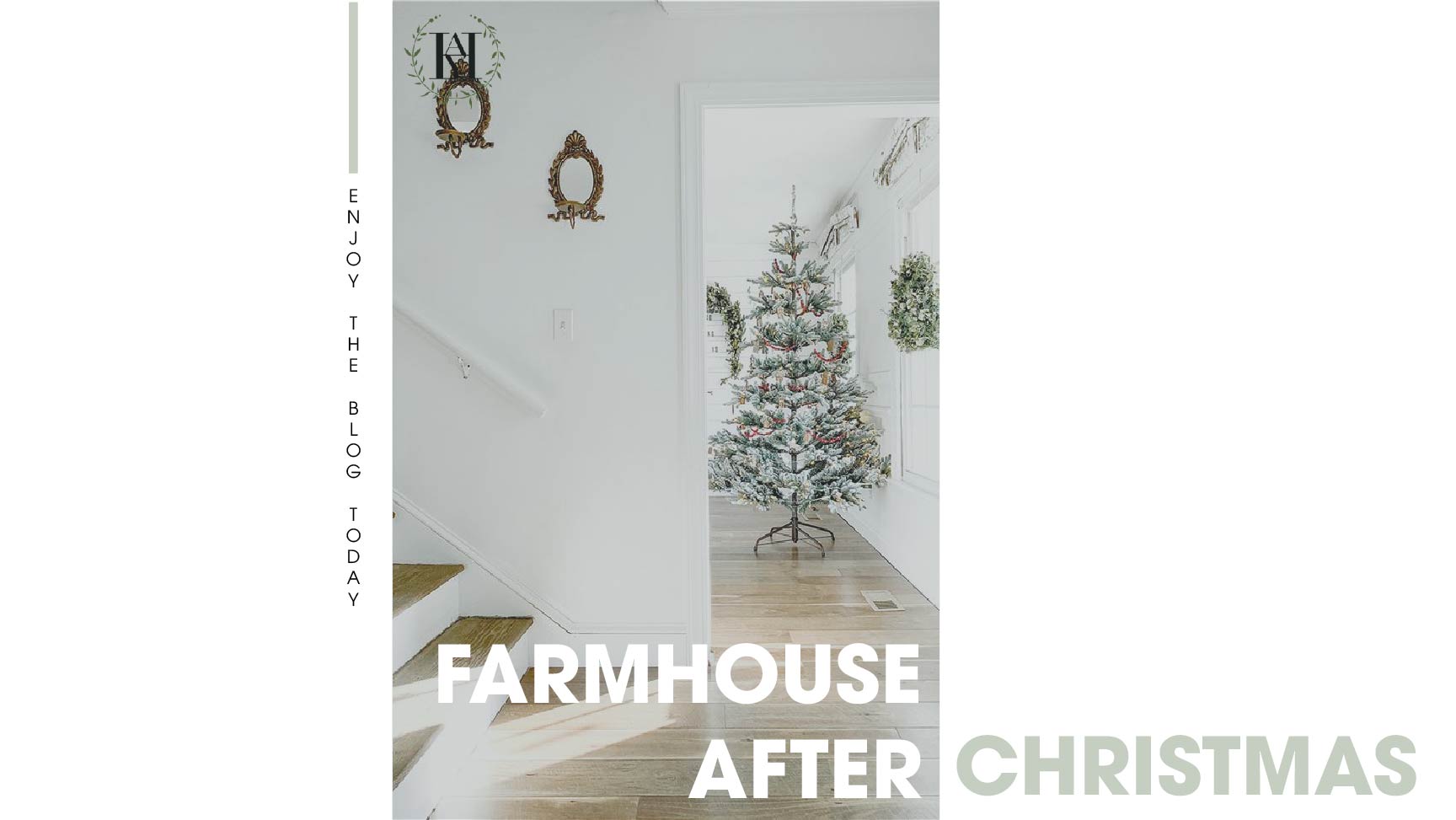 Farmhouse After Christmas