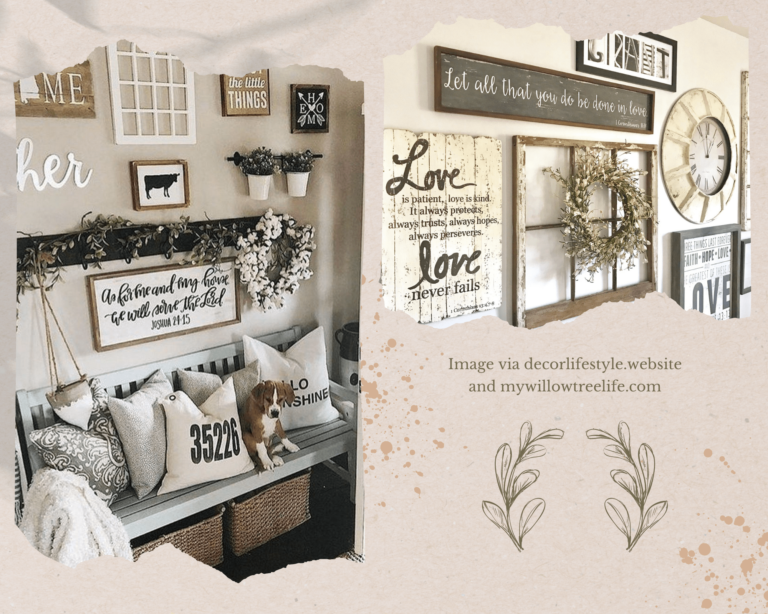 6 Steps For The Best Farmhouse Gallery Wall Art Hayooo Store