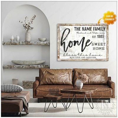 Custom Family Name Sign