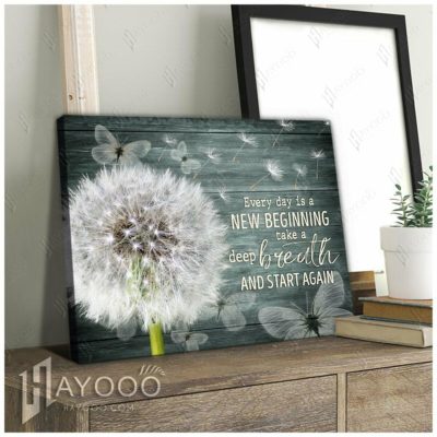Every Day Is A New Beginning Wall Art