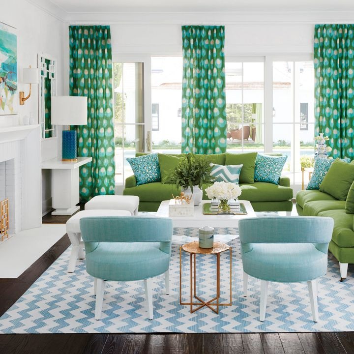 Coastal Color Scheme For Home Decoration