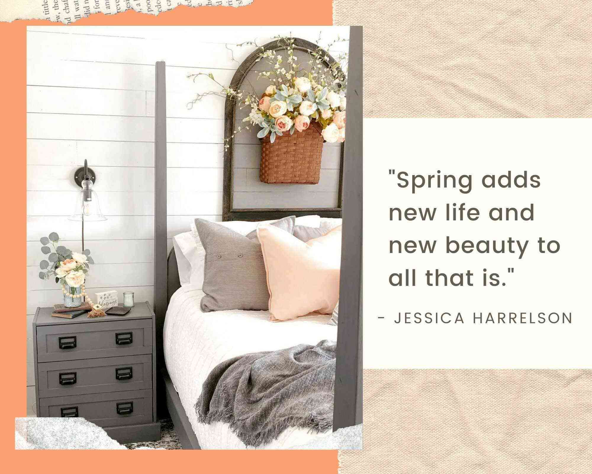 Blog, Farmhouse Decor farmhouse spring decorating idea