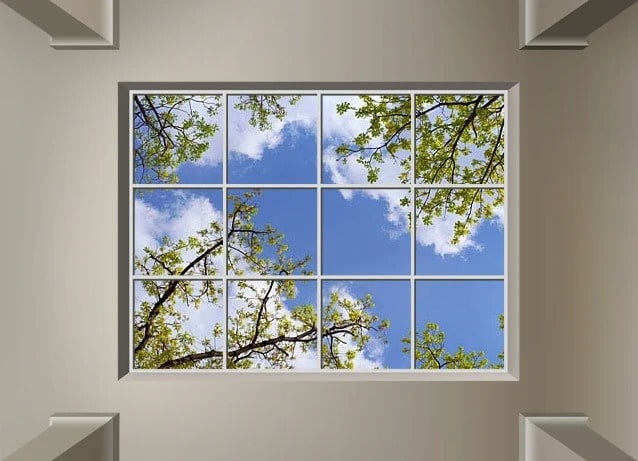 Faux Window Scene Wall Art