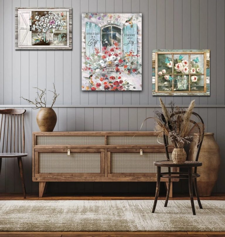 Brighten Your Room With Faux Window Scene Wall Art Hayooo Store