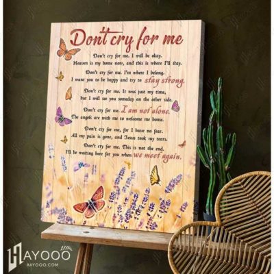 Sympathy Canvas Wall Art Decor