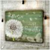 Dandelion And Butterfly Canvas