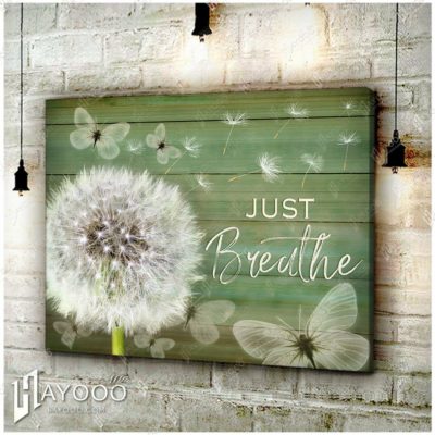 Dandelion And Butterfly Canvas