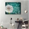 Dandelion With Butterflies Canvases