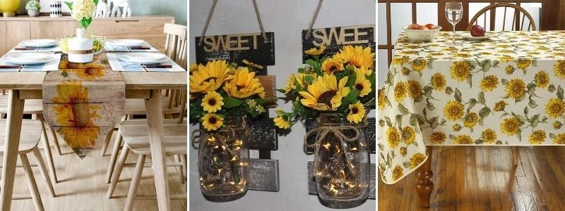 Sunflower Kitchen Decor Theme