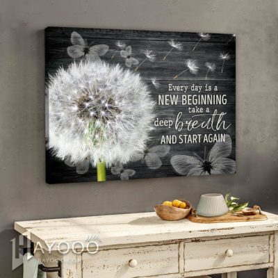 Every Day Is A New Beginning Wall Art