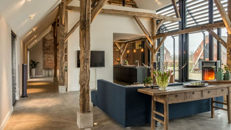 Old barn make modern farmhouse