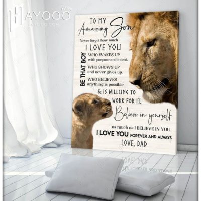 lion canvas