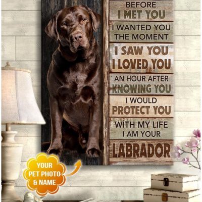 Personalized Pet Photo Canvas