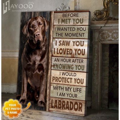 Personalized Pet Photo Canvas