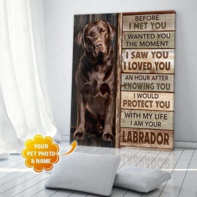 Personalized Pet Photo Canvas