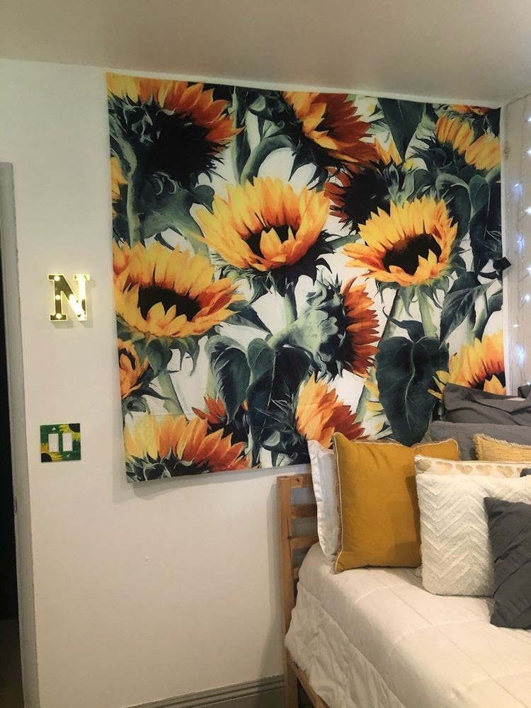 Sunflower Decor Bedroom