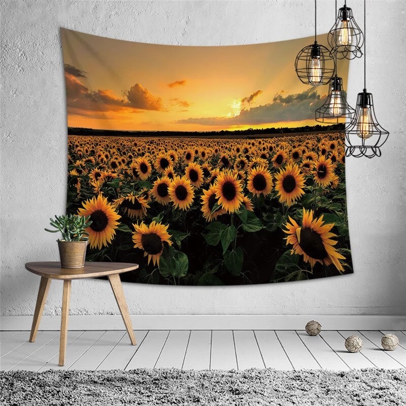 Sunflower Decor Living Room