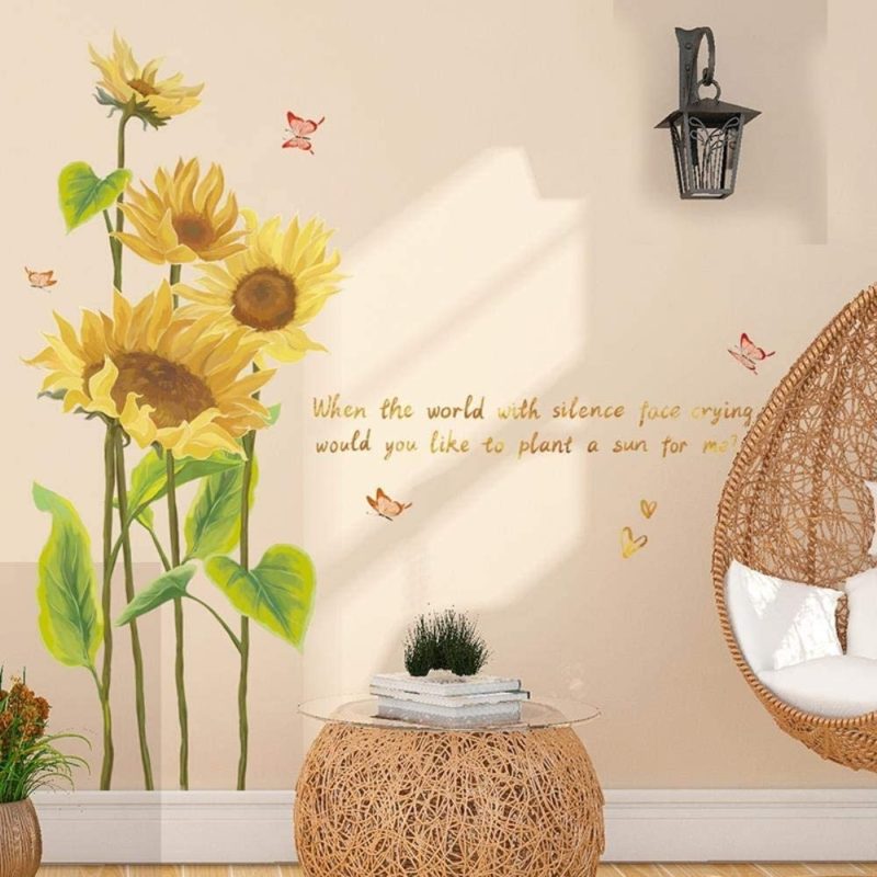 Brighten Your Home With 10+ Sunflower Wall Decor Ideas Hayooo Store