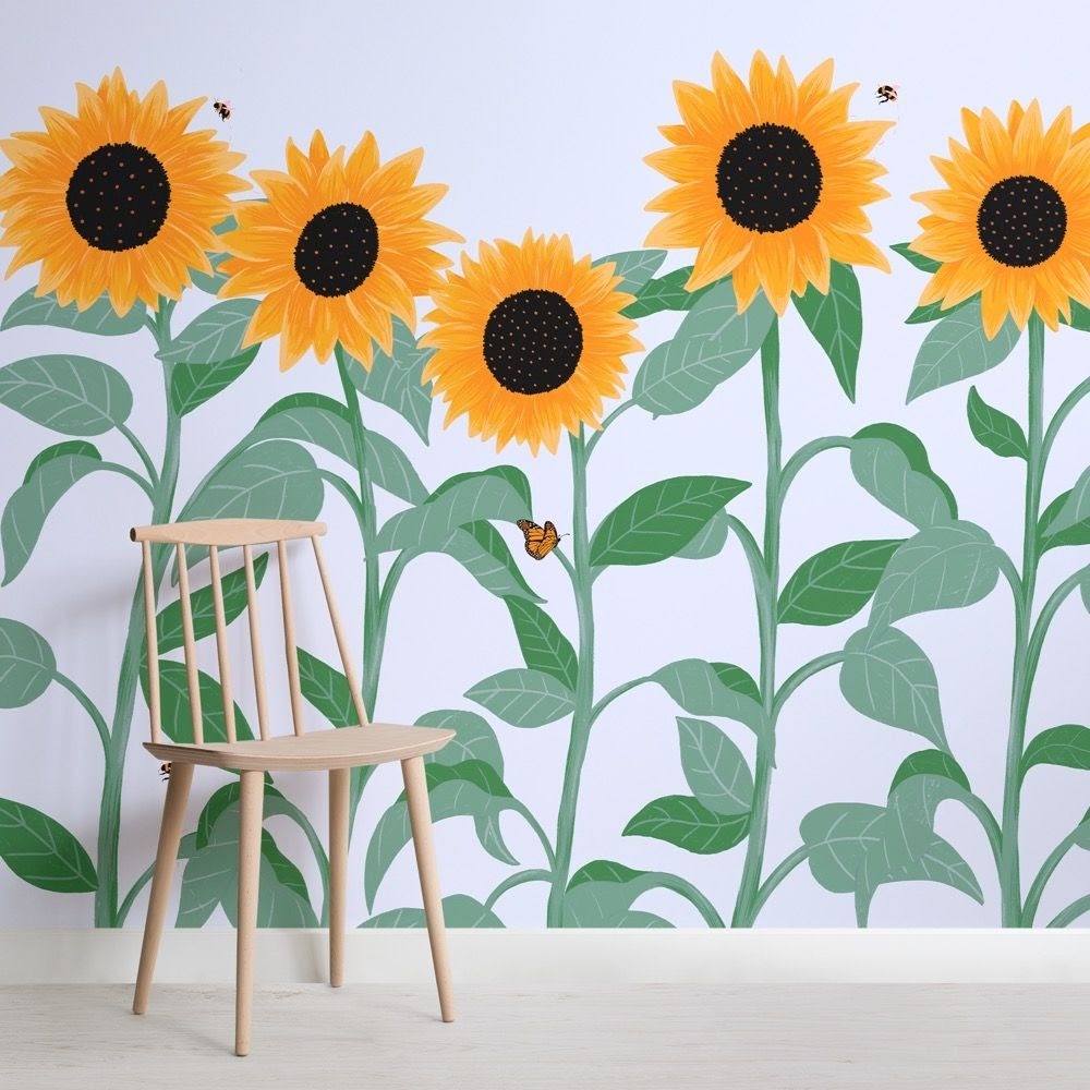 Sunflower Wall Decor Ideas