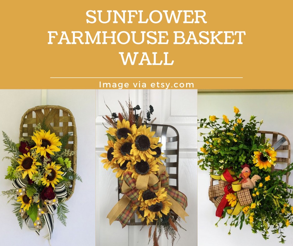 Sunflower Wall Decor Ideas