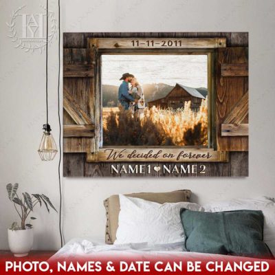 personalized couple wall art