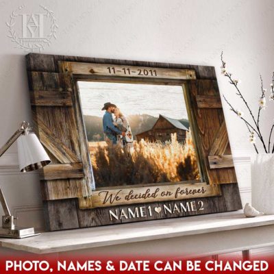 personalized couple wall art