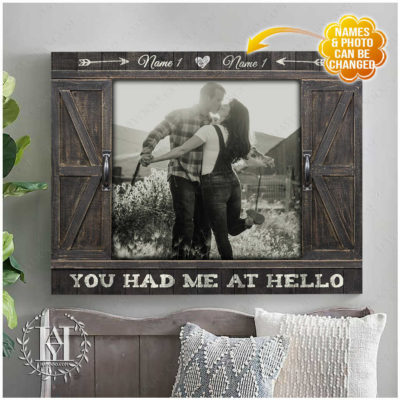 happy 50th anniversary canvas art