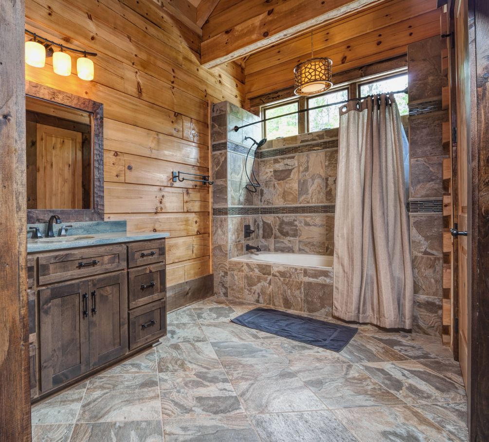 Rustic Bathroom Wall Decor