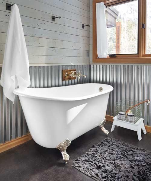 Rustic Bathroom Wall Decor