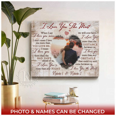romantic couple canvas art