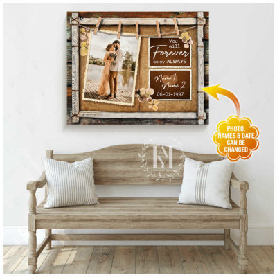 you will forever be my always canvas