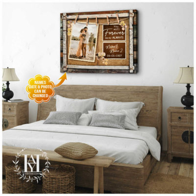 you will forever be my always canvas