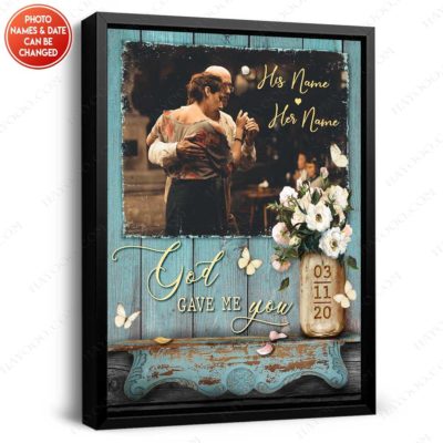god gave me you wall art
