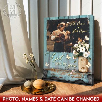 god gave me you wall art