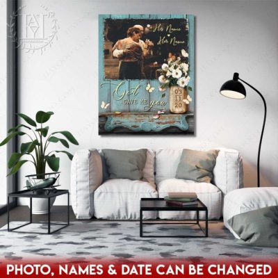 god gave me you wall art