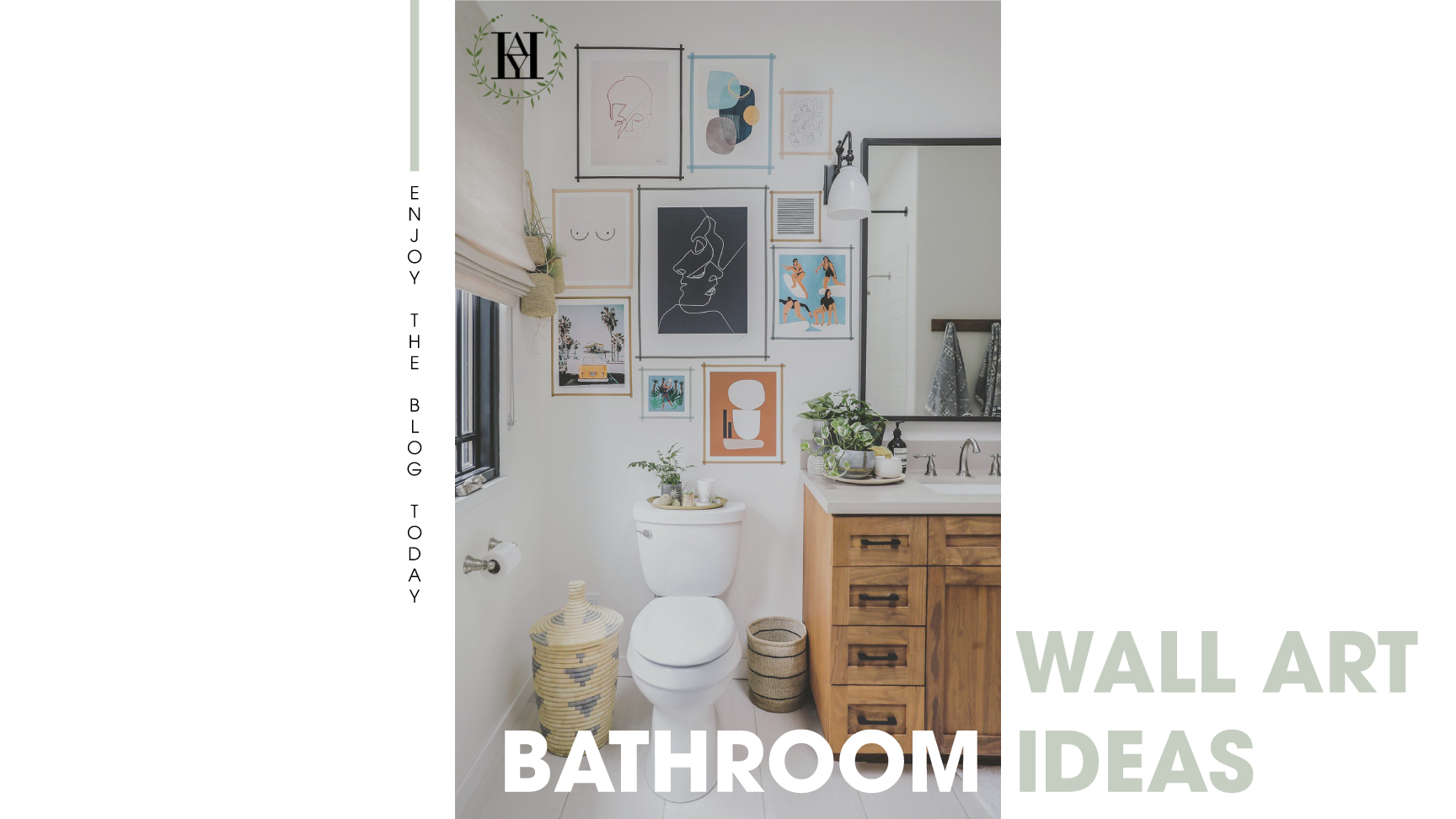 bathroom wall art ideas