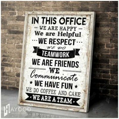 In This Office We Are Happy