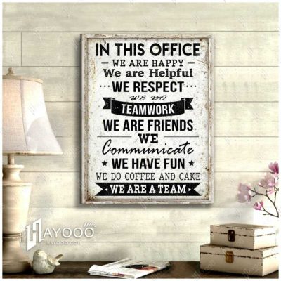 In This Office We Are Happy