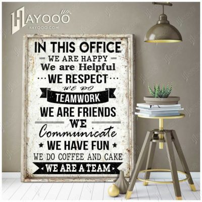 In This Office We Are Happy