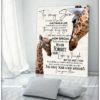 Giraffe Family Canvas