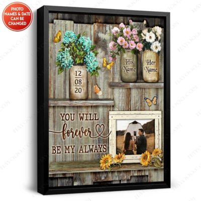couple canvas print