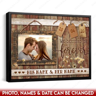 custom canvas for couples