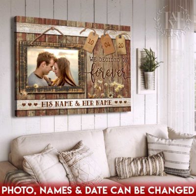 custom canvas for couples