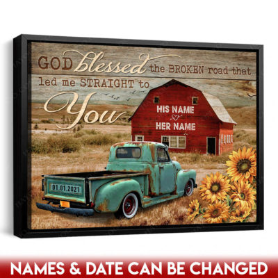 personalized canvas for couples