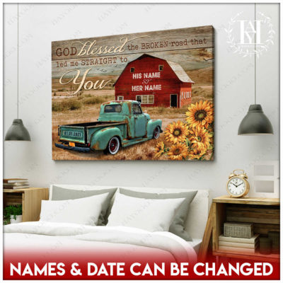 personalized canvas for couples